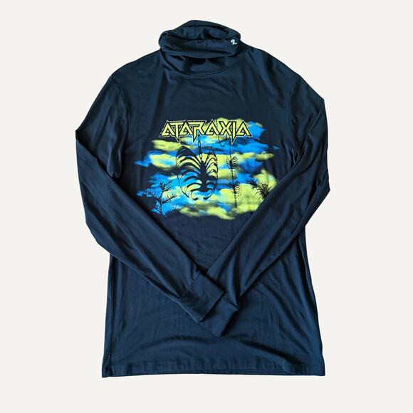 Size XL - Raf Simons Men's Graphic Top Turtleneck Shirt - Picture 1 of 5